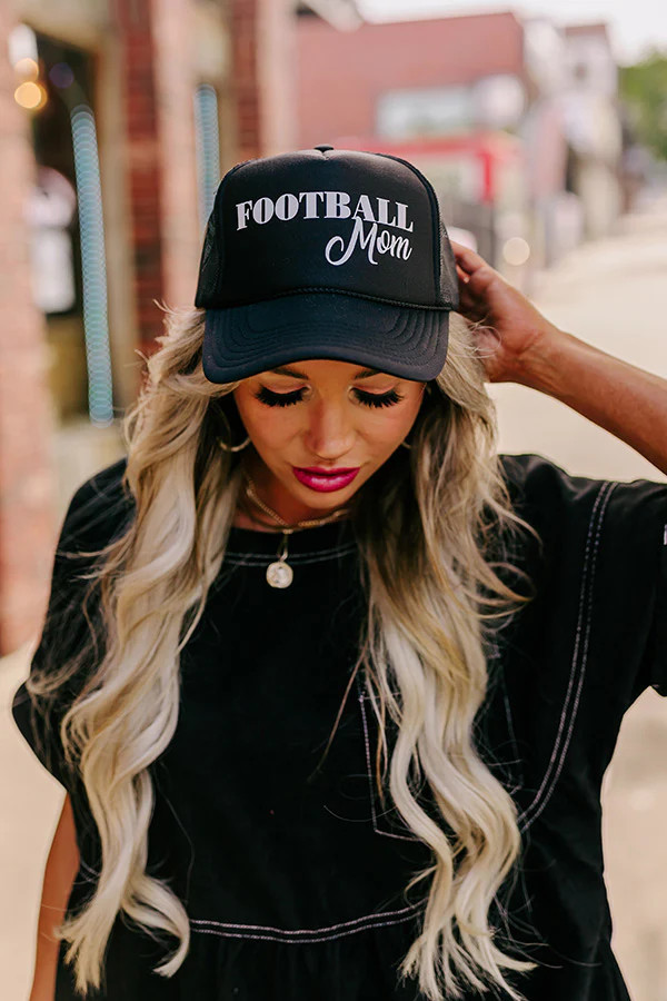 Football Mom Trucker Hat | Impressions Online Boutique