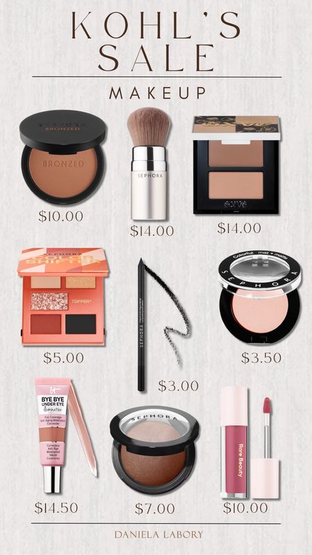 Kohl’s Makeup Sale! 
You don’t want to miss these great deals! 

Beauty, makeup, Sephora, makeup brush, contour, lip, eye shadow, bronzer

#LTKSaleAlert #LTKFindsUnder50 #LTKBeauty
