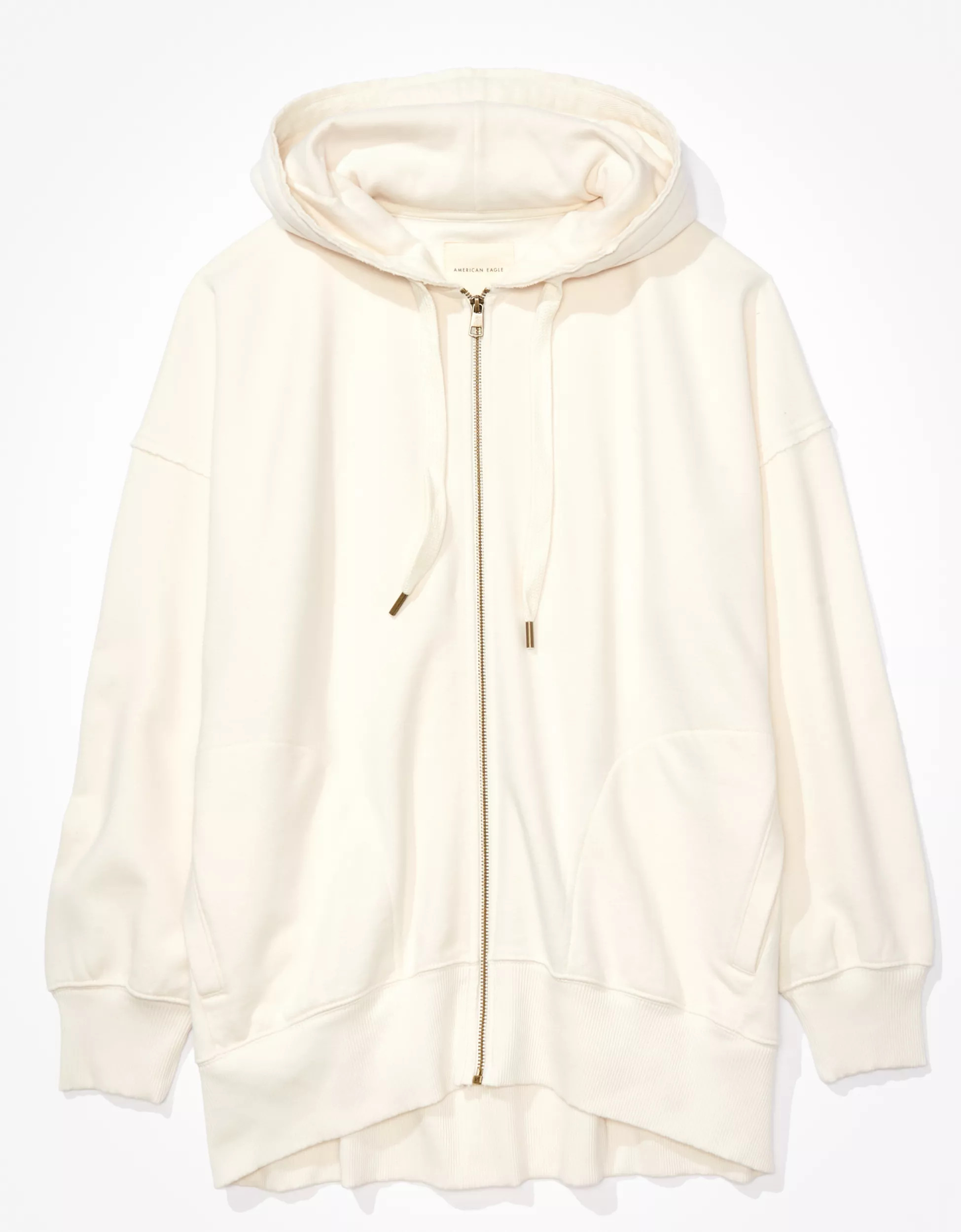 AE Oversized Zip-Up Hoodie | American Eagle Outfitters (US & CA)