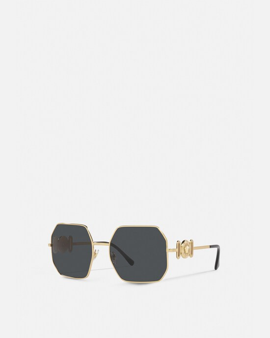 Medusa Biggie Pilot Sunglasses | Versace (US)