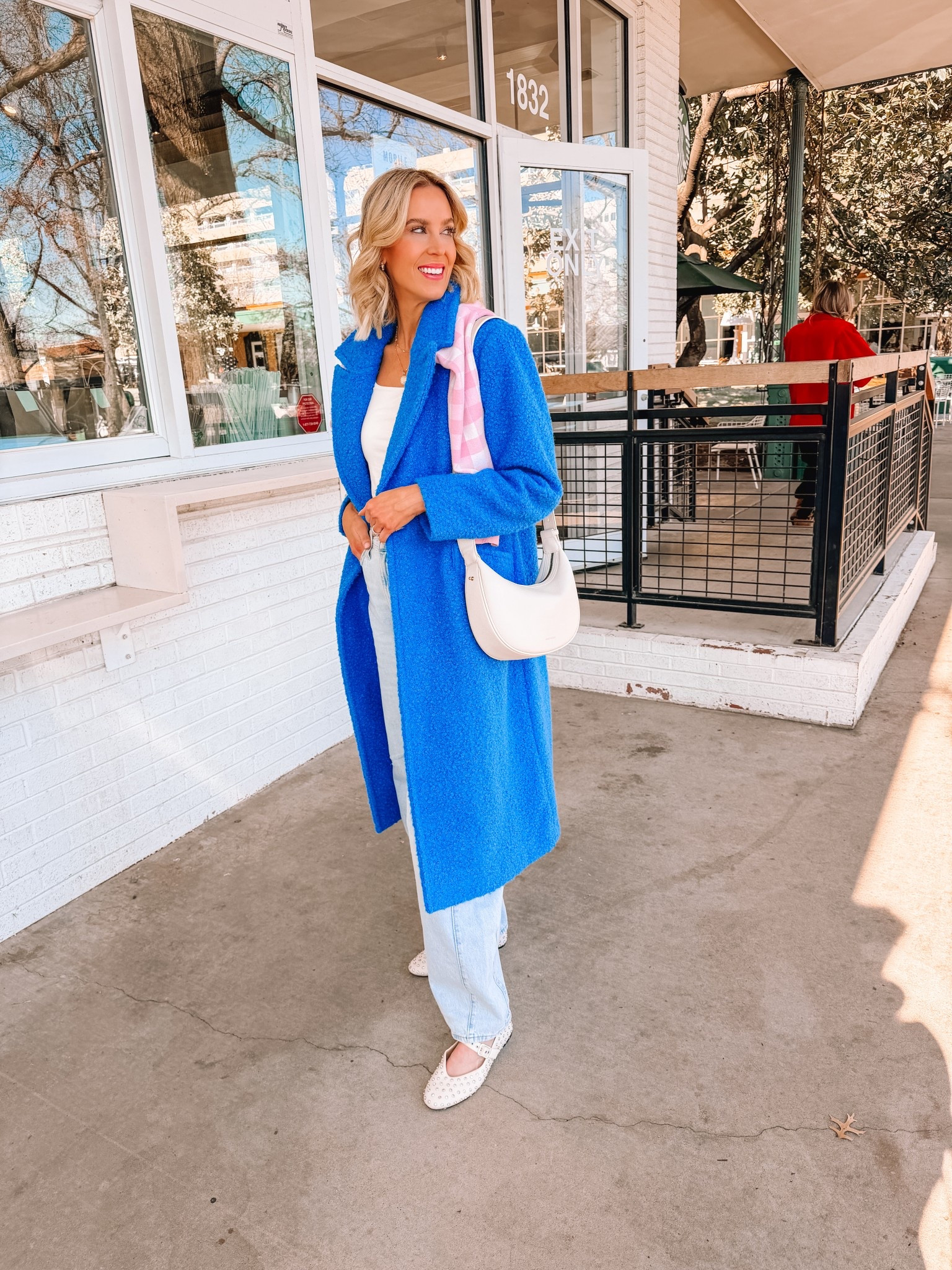 Nordstrom / Double breasted coat / Amazon bag / Ballet flats / Classic style 

#LTKootd #LTKSeasonal