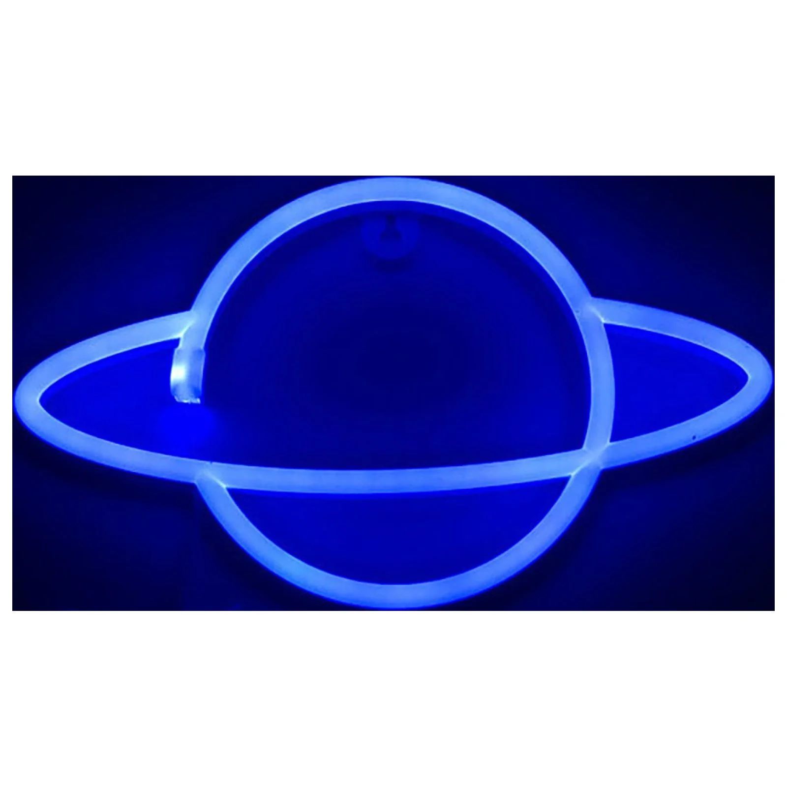 Ljstore LED Planet Neon Light Universe Shape Ornaments Net Red Decoration Night Light | Walmart (US)