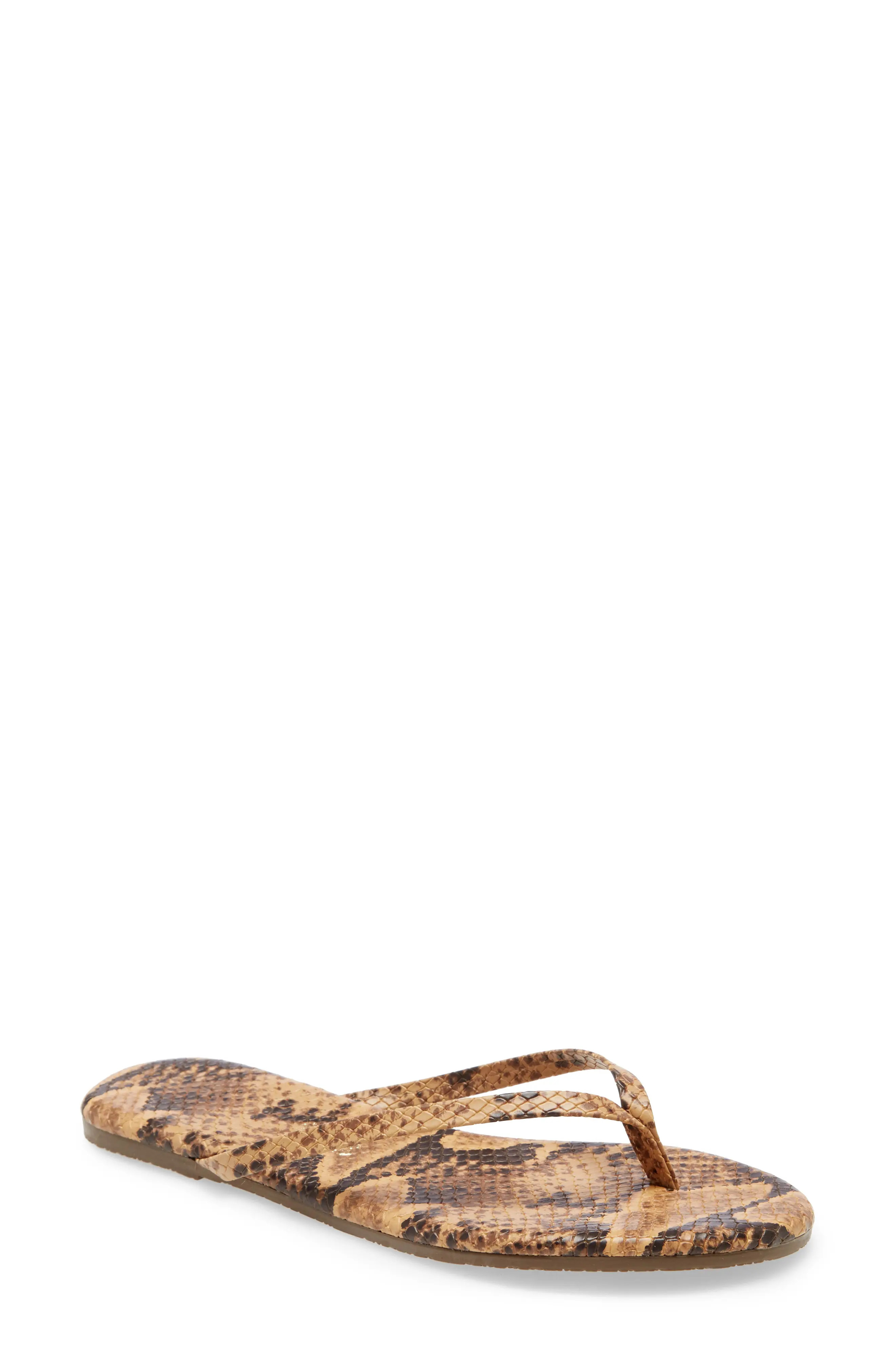 Women's Tkees 'Studio' Flip Flop, Size 6 M - Brown | Nordstrom