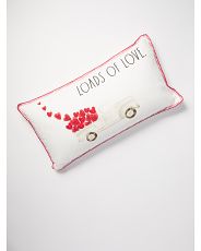 14x26 Loads Of Love Truck Icon Pillow | HomeGoods