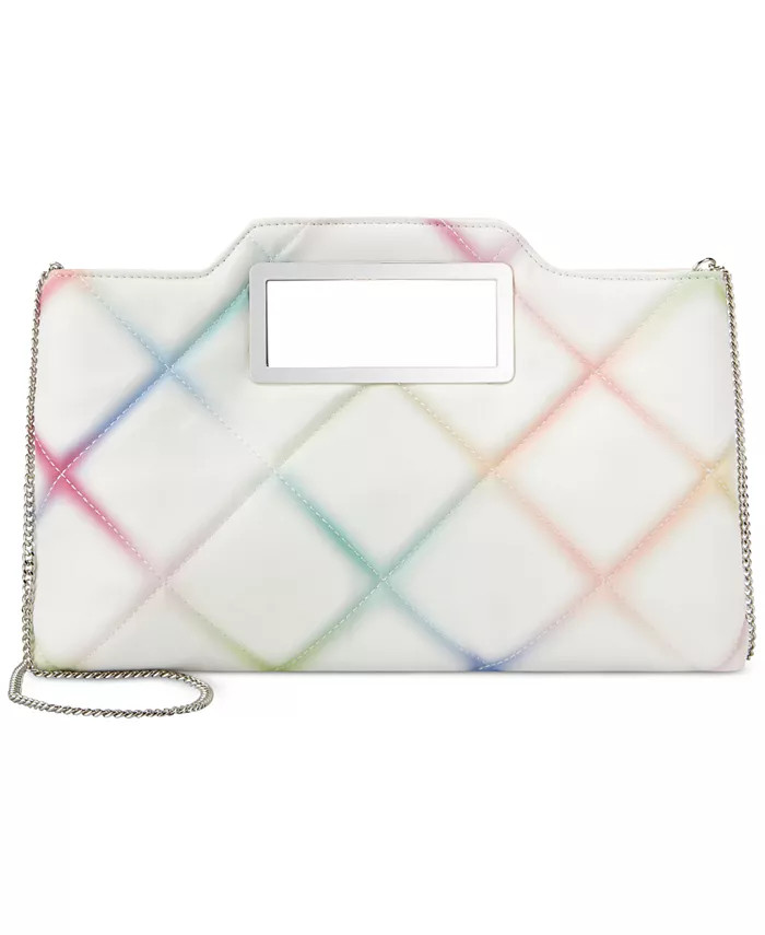 Juditth Handle Quilted Clutch, Created for Macy's | Macys (US)