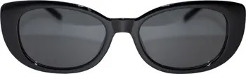 Dolly 68mm Oversize Polarized Oval Sunglasses | Nordstrom