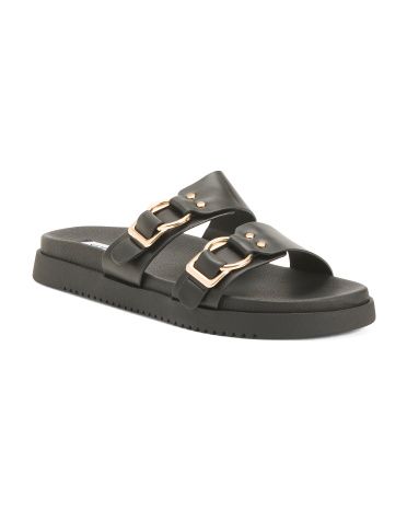 Double Strapped Buckle Sandals | TJ Maxx