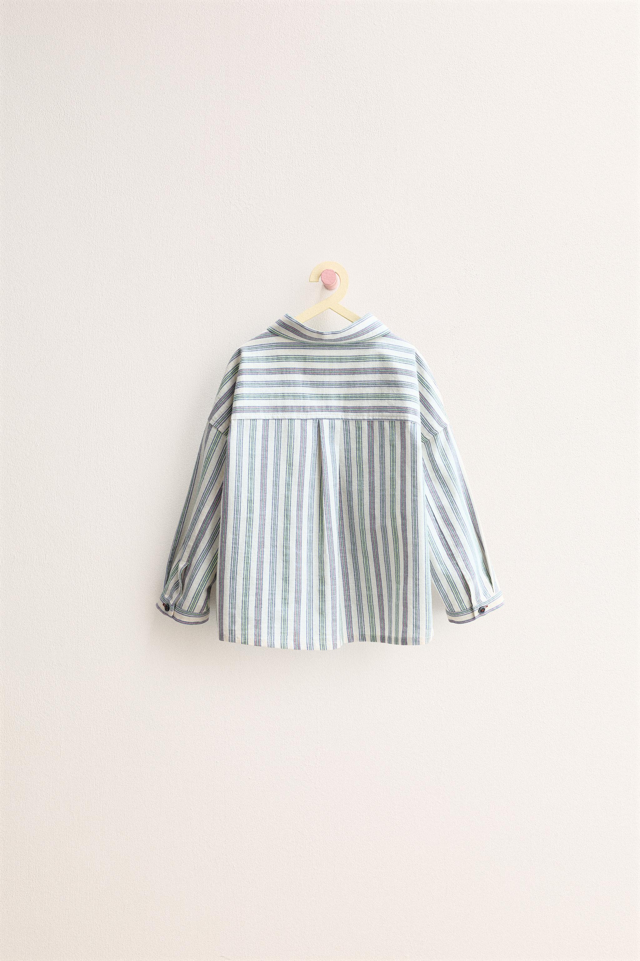 ZARA TIMELESS - STRIPED POCKET SHIRT | Zara US