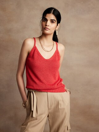 Brezza Tencel™-Linen Tank | Banana Republic (CA)