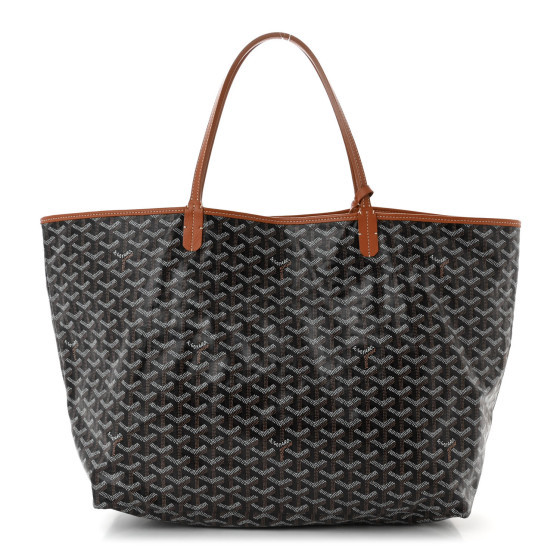 “GOYARD Goyardine Saint Louis GM Black Gold” | FASHIONPHILE (US)