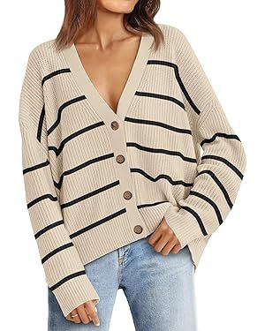 LILLUSORY Cardigan Sweaters for Women 2024 Fall Fashion Oversized Lightweight Sweater Knit Work J... | Amazon (US)