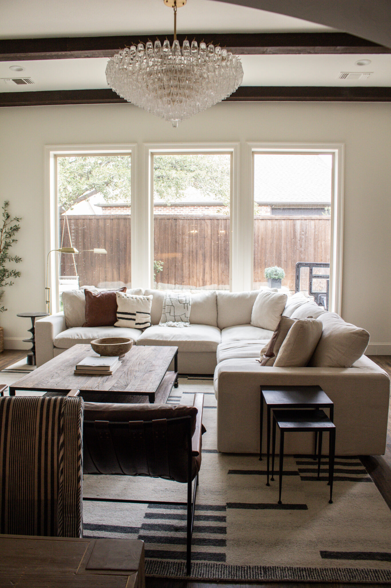 Cozy, collected + made for everyday living ✨ Shop the modern transitional pieces that bring this family room together.

#LTKSeasonal #LTKHome
