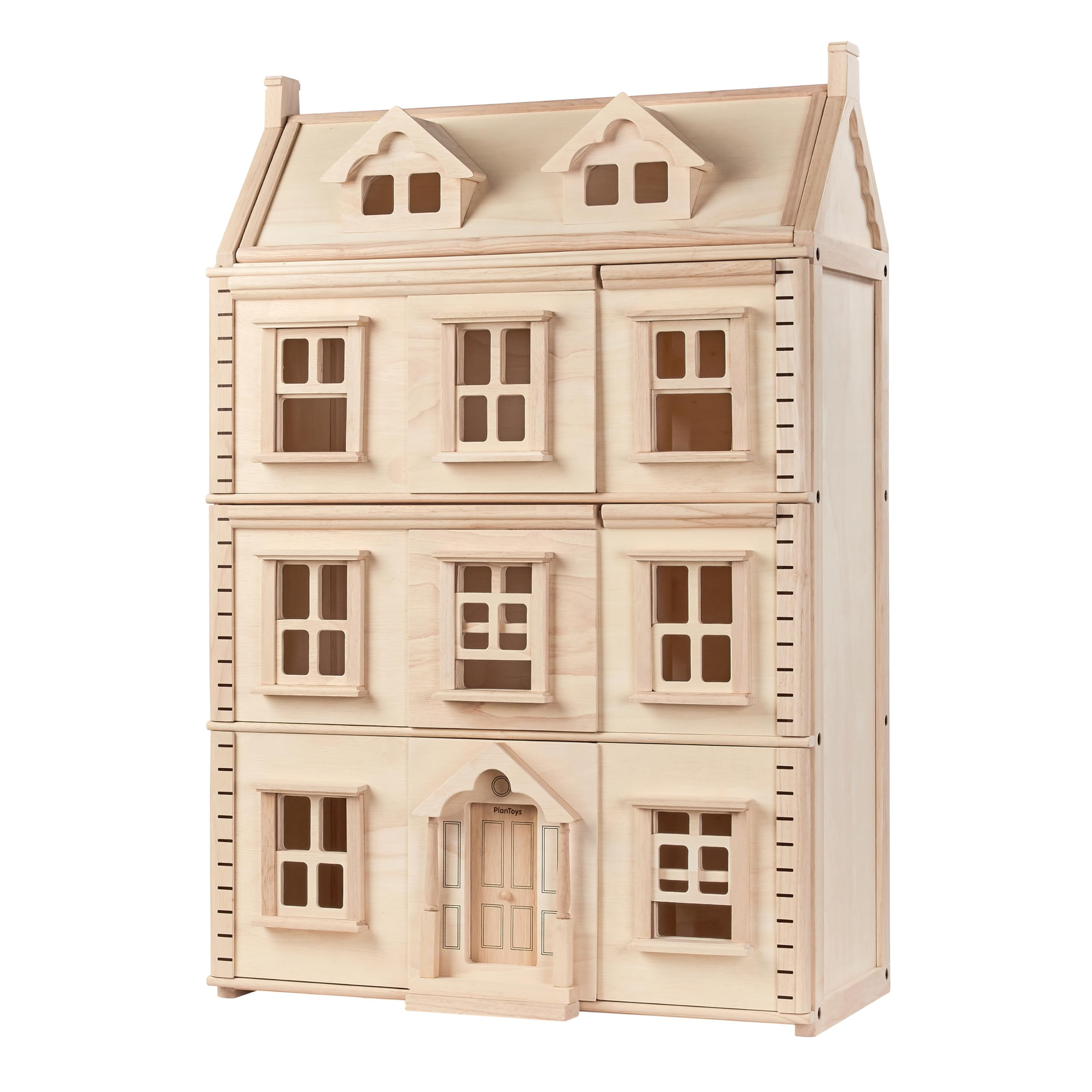 PlanToys® Grand Victorian Dollhouse | Wooden 4-Floor Dollhouse for Kids 3Y+ | Includes Attic, Op... | Amazon (US)