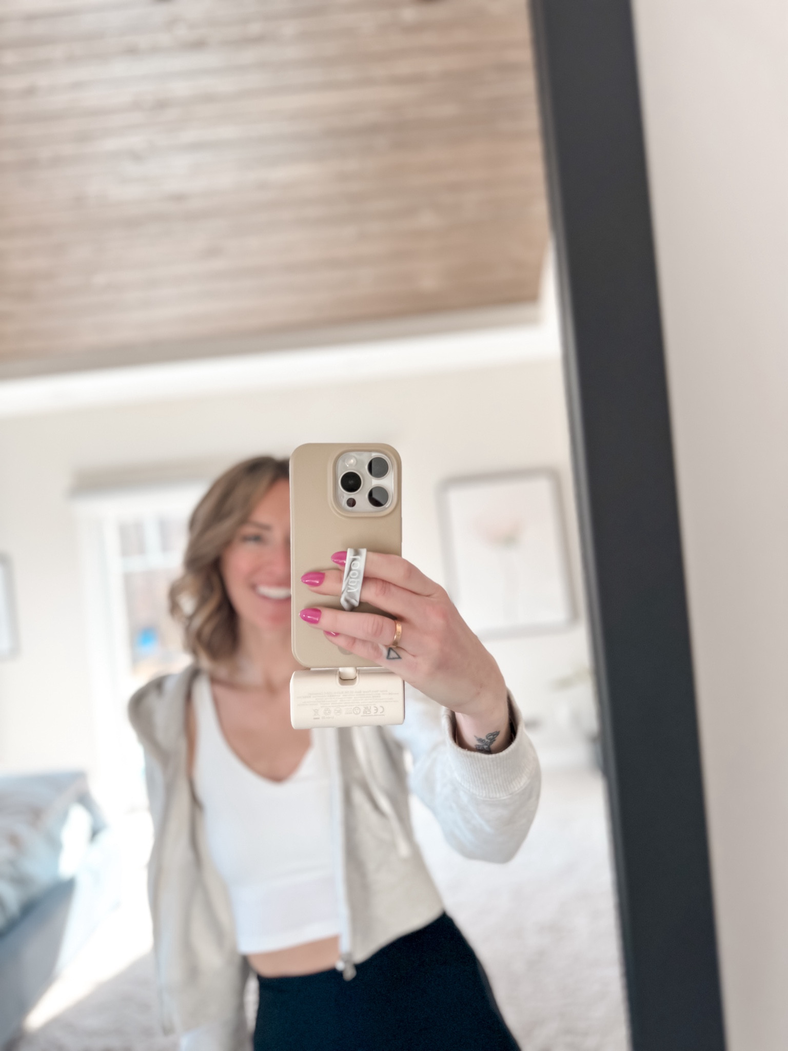 iPhone case and anker power bank portable charger lightening c cable 