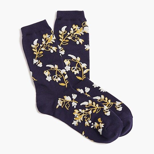 Garden trouser socks | J.Crew Factory