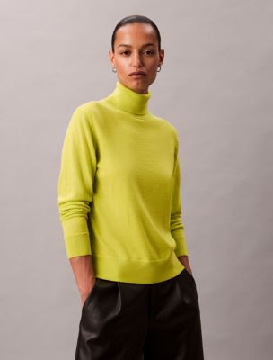 Merino Wool Classic Turtleneck Sweater | Calvin Klein | Calvin Klein (US)