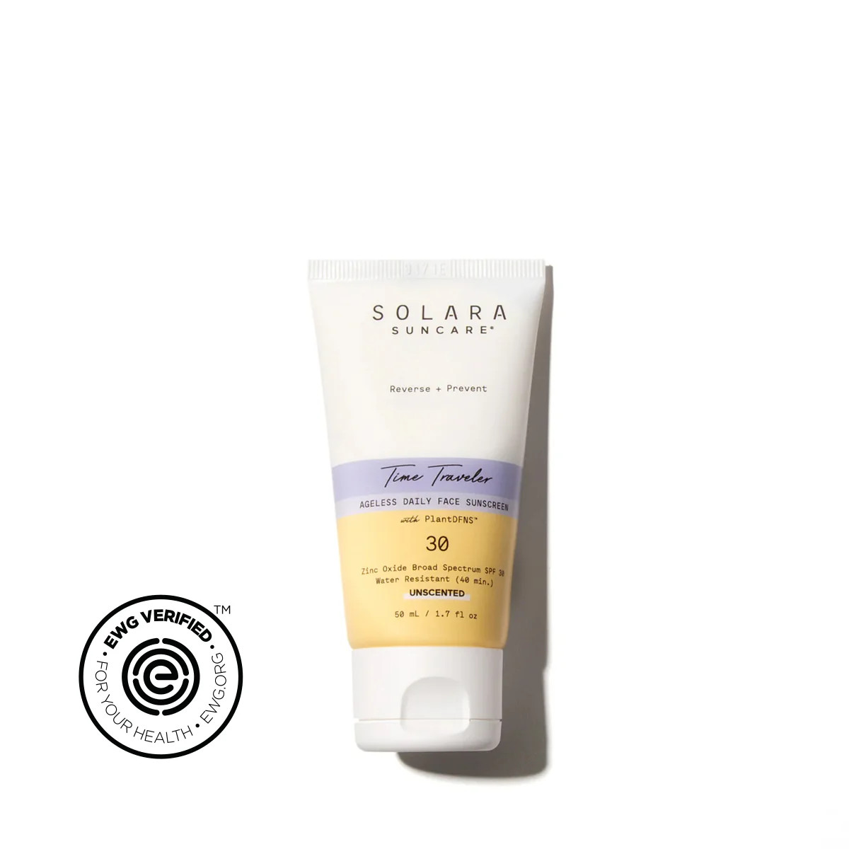 Time Traveler Active Wear Peptide Face Moisturizer, SPF 30 (Sport) | SOLARA SUNCARE