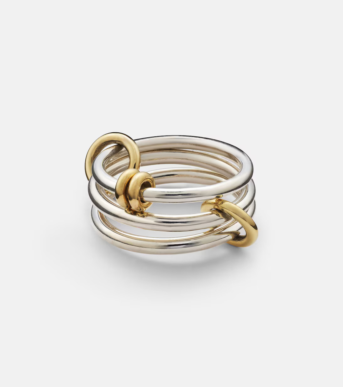 Raneth sterling silver and 18kt gold ring | Mytheresa (US/CA)