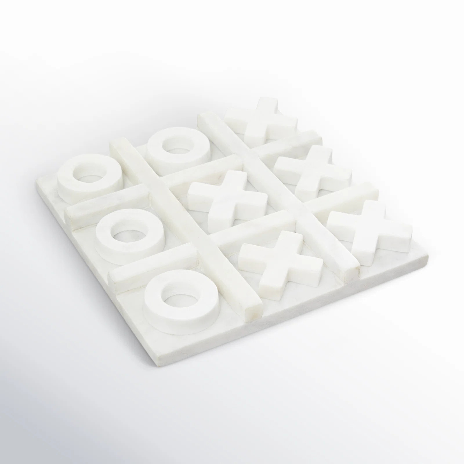 Marble Tic Tac Toe Decor Game Set | Wayfair North America