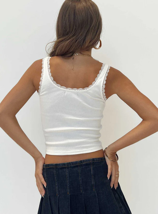 Carillo Top White | Princess Polly US