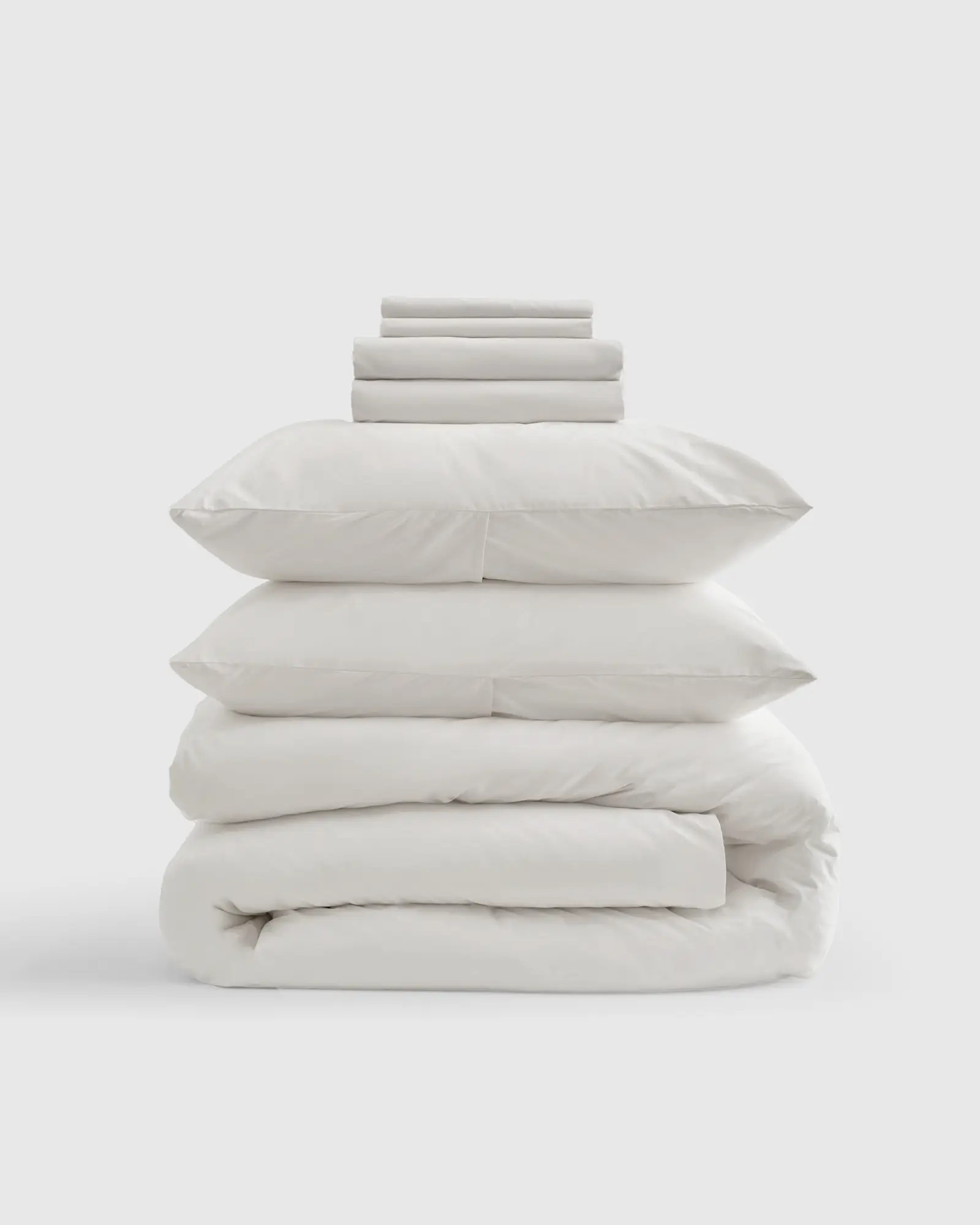 Classic Organic Percale Deluxe Bedding Bundle | Quince