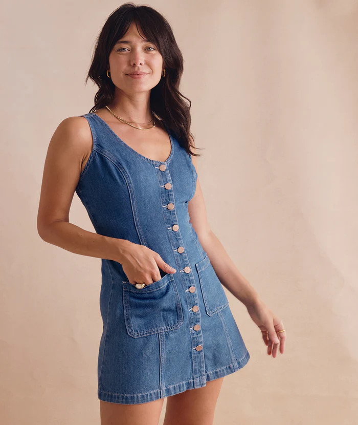 Daisy Denim Mini Dress | Marine Layer