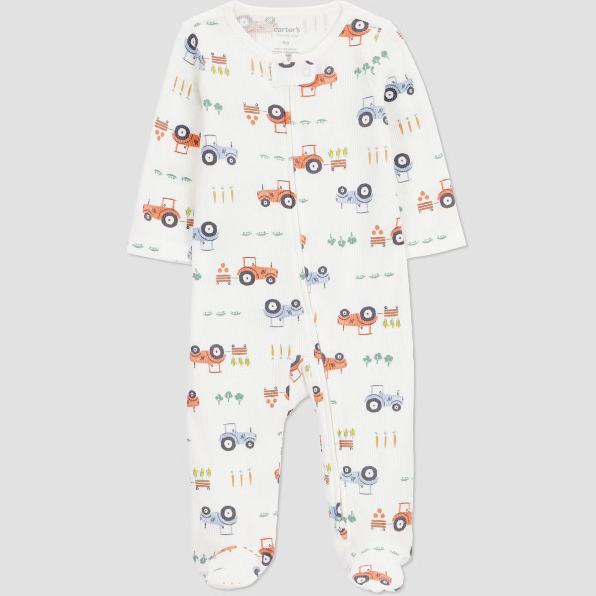 Carter's Just One You® Baby Boys' Farm Tractors Sleep N' Play - Cream | Target