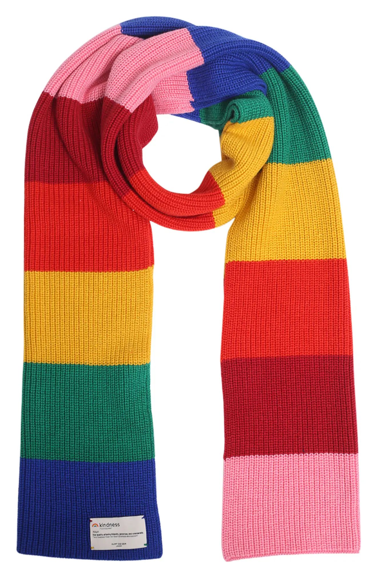 Kurt Geiger London Rainbow Scarf in Mult/Other at Nordstrom | Nordstrom