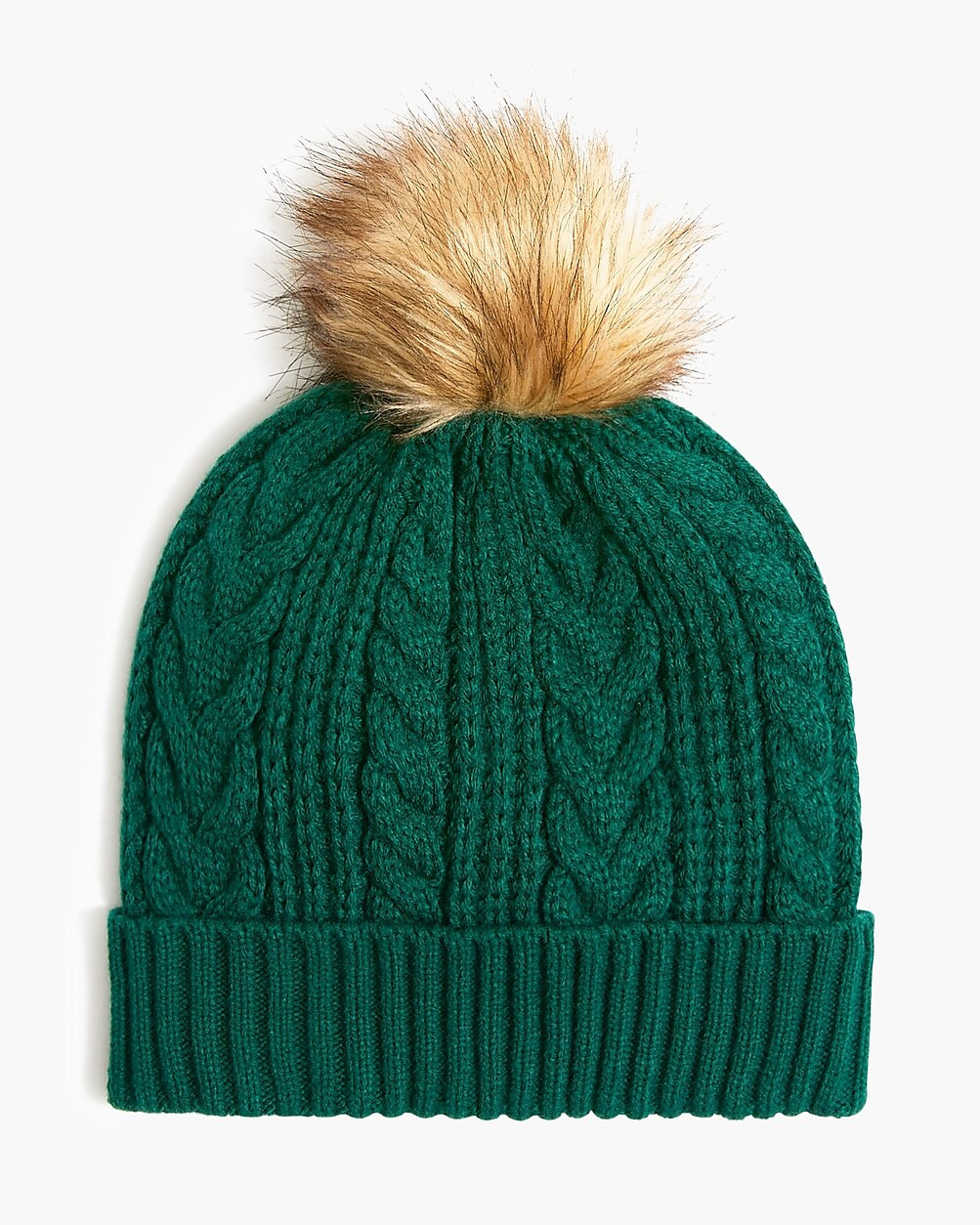Cable pom beanie | J.Crew Factory
