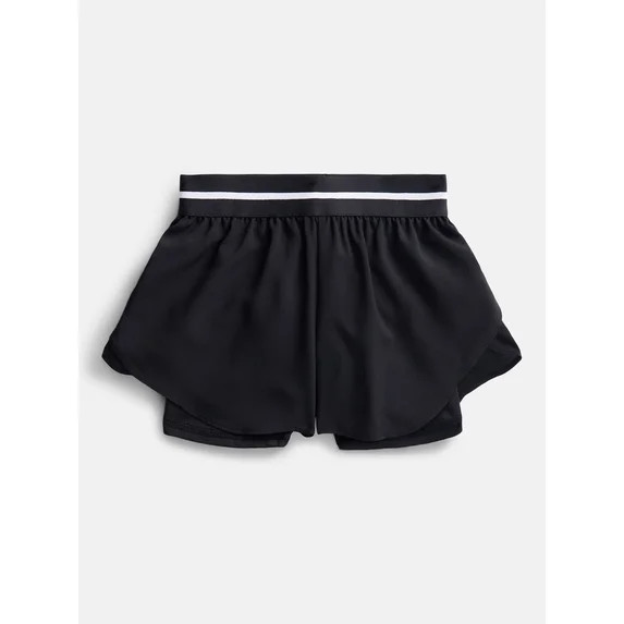 Athletic Works Girls Active 2 In 1 Shorts, Sizes 4-18 & Plus | Walmart (US)