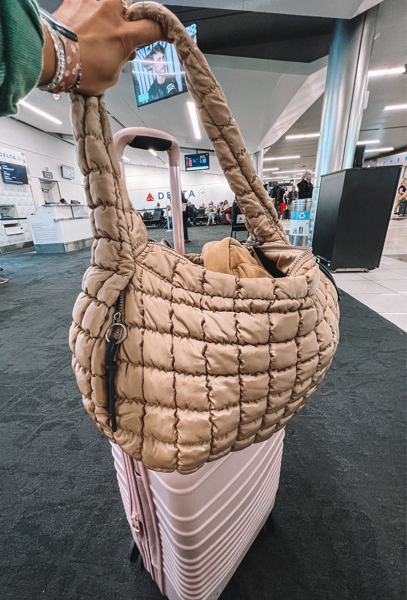 FP carry all travel bag✨ a bit less pricey compare to the duffel I normally carry! Comes in tons of colors 👏🏻

#LTKSeasonal #LTKtravel #LTKunder100