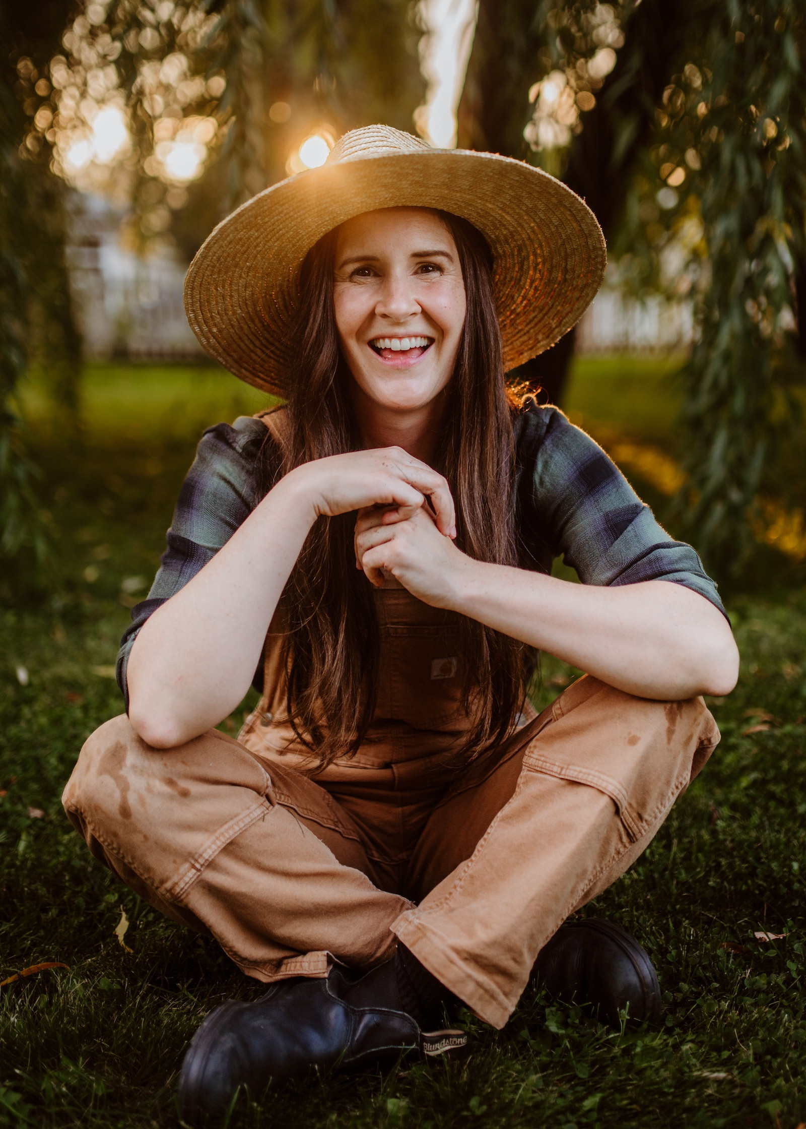 Wearing my favorite brown Carhartt overalls with a green and black Rails flannel shirt, a Brixton straw sun hat, and my trusty black Blundstone boots. This is my go-to fall outfit for yard days, market mornings, and everything in between.
#LTKfall #Carhartt #Rails #Blundstone #Brixton #Overalls #SunHat #FlannelShirt #LTKlayered 

#LTKSeasonal