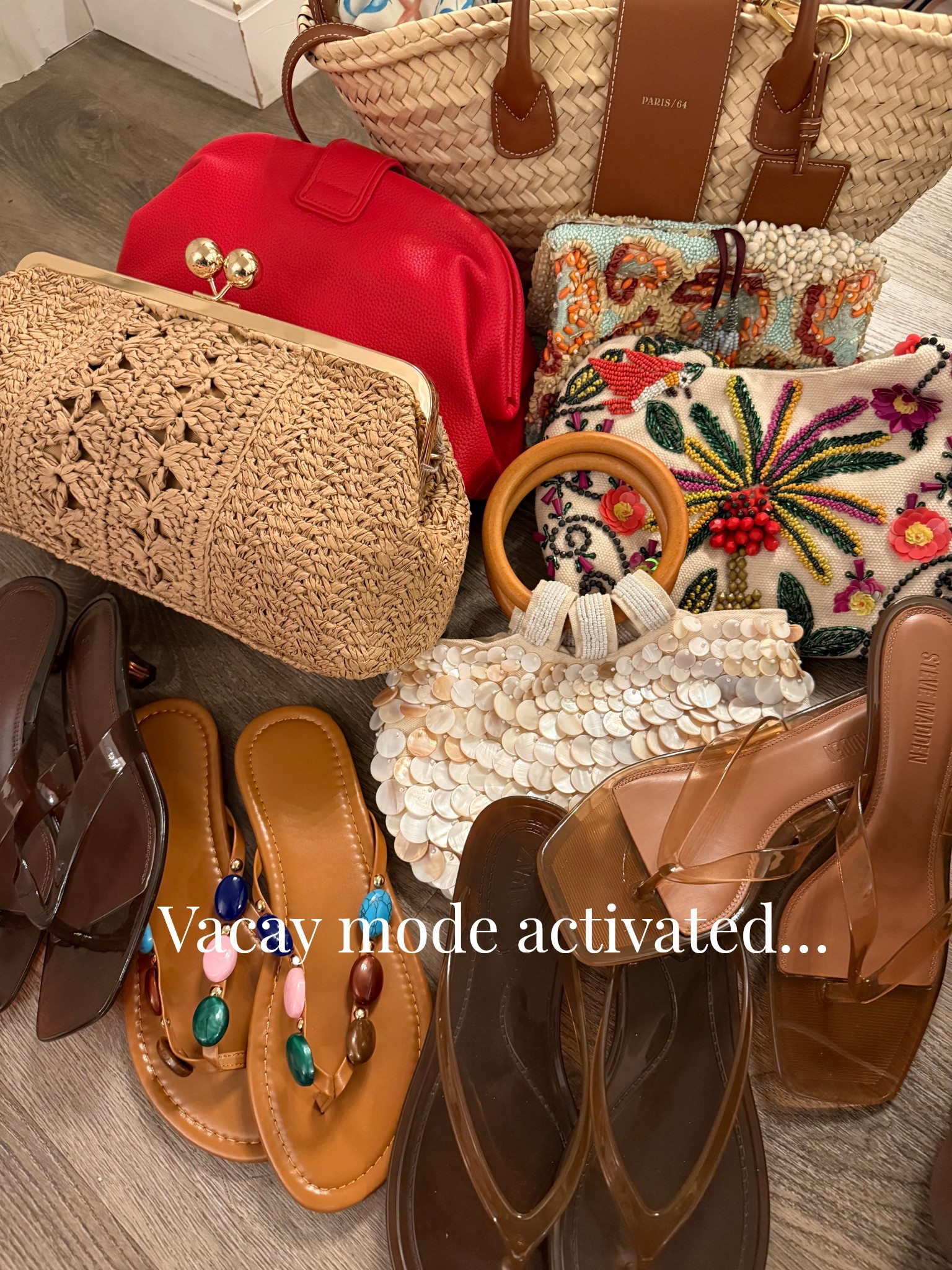 Packing for vacay 

#LTKvlog #LTKootd #LTKU