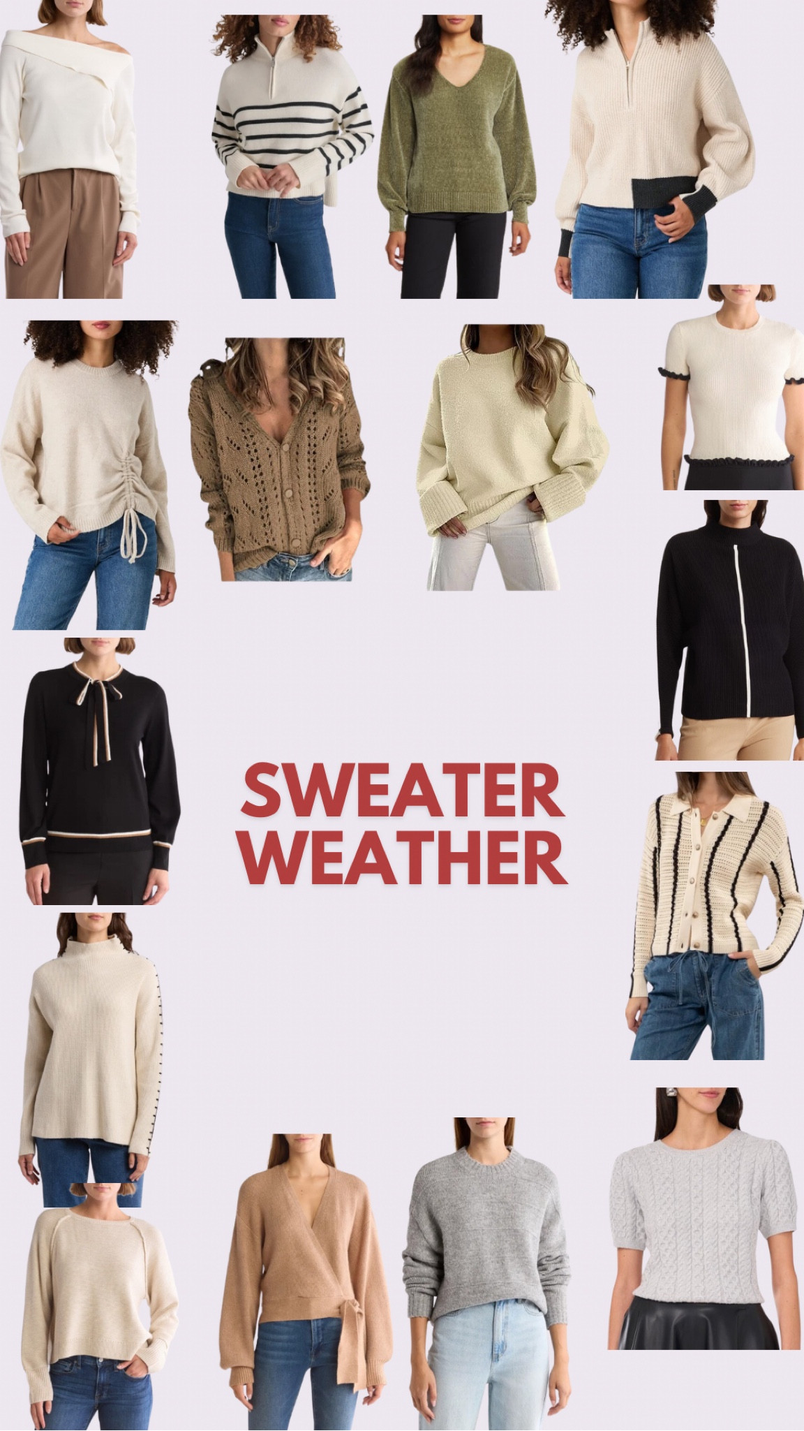 Sweater weather is upon us or soon will be. Here are some sweaters I’m loving.

#LTKStyleTip #LTKFallSale #LTKWorkwear