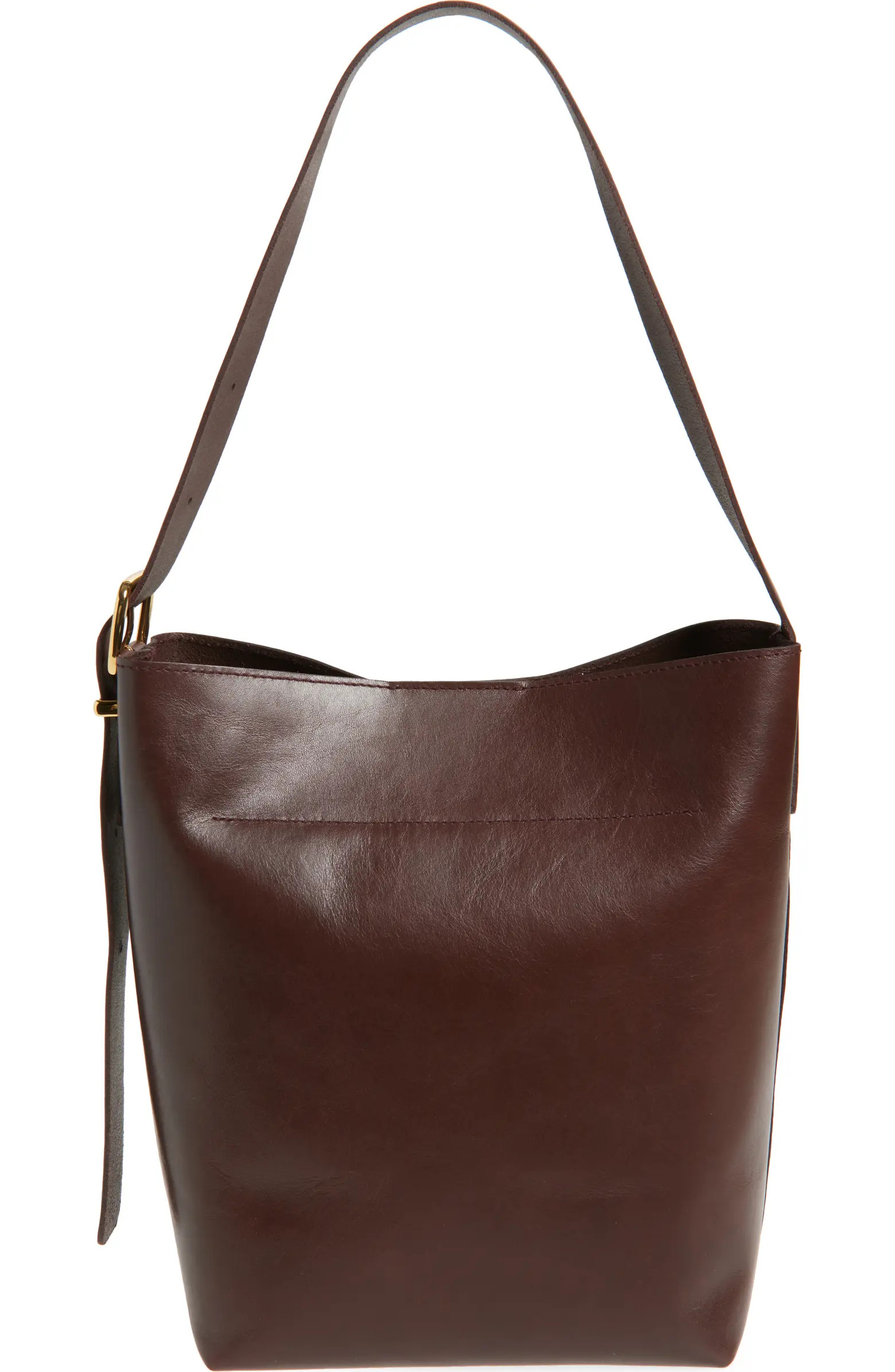The Medium Essential Leather Bucket Tote | Nordstrom