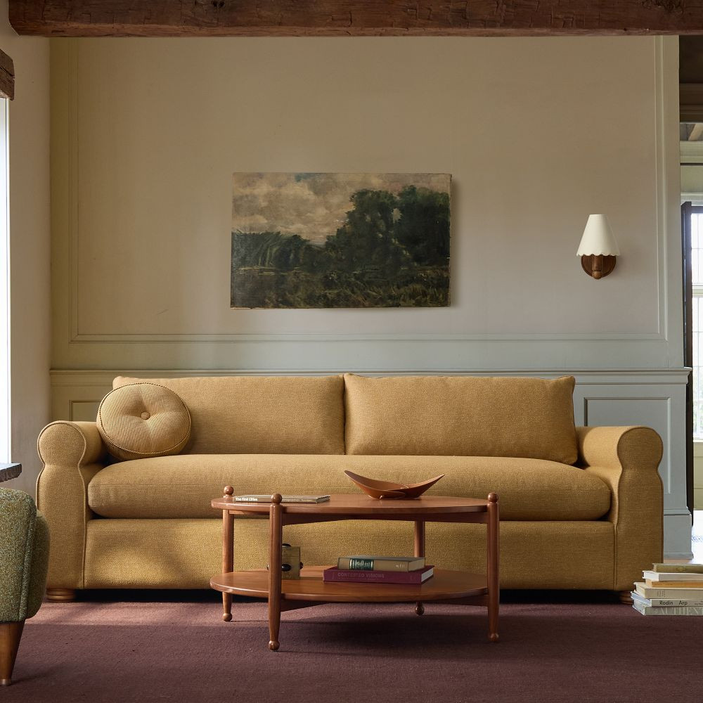 Pierce &amp; Ward Channeled Sofa (60"&ndash;92") | West Elm (US)
