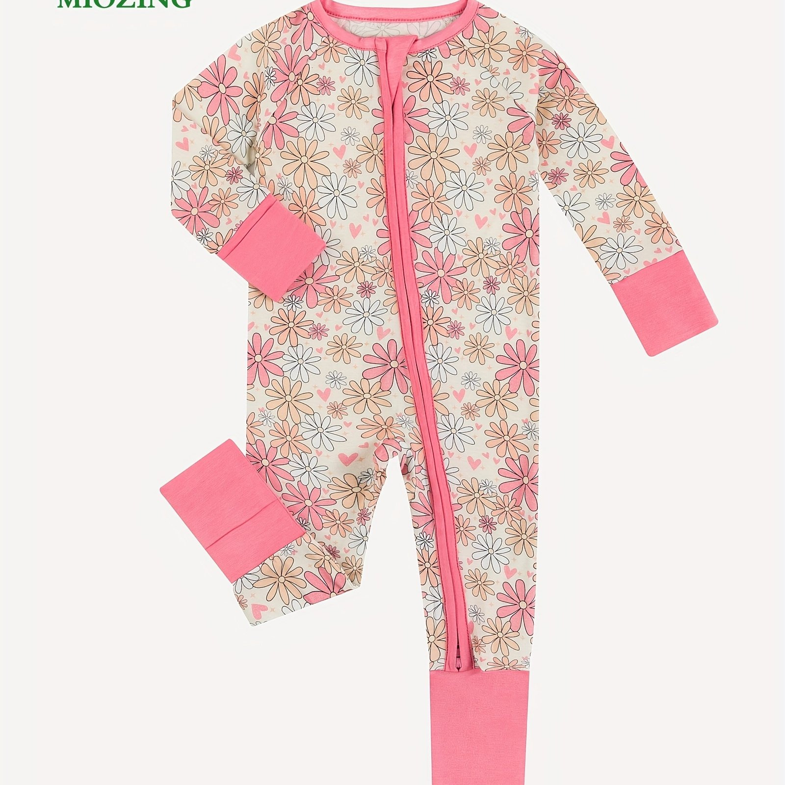 newborn baby girls comfy bamboo fabric sun flower - Temu | Temu Affiliate Program