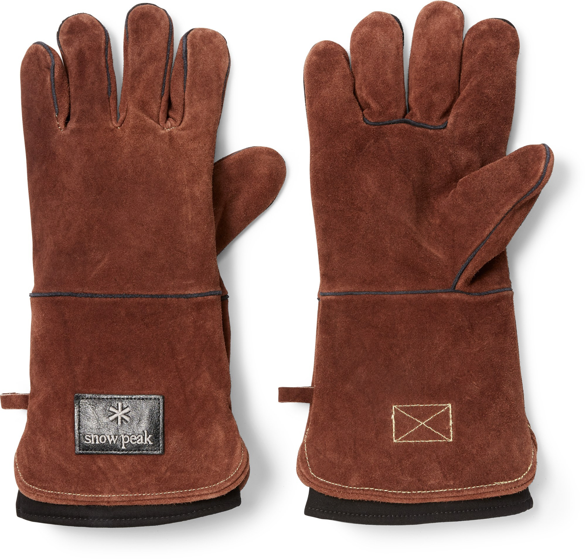 Snow Peak Fire Side Gloves Brown | REI