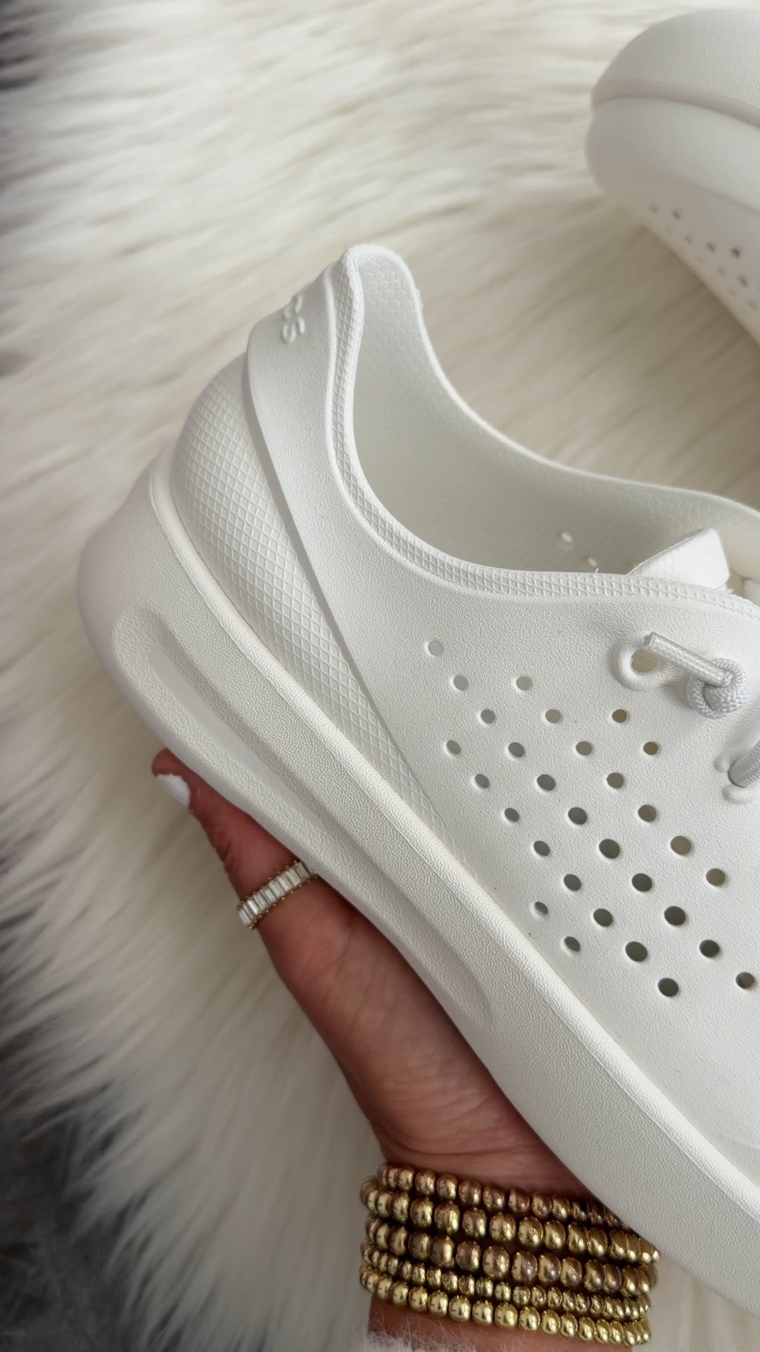 Crocs waterproof sneakers. Great for the beach or pool 