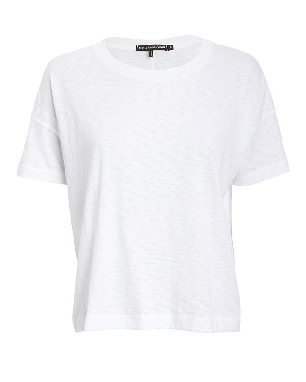 Rag & bone/JEAN Suzanne Crop Tee | Intermix
