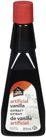 Club House, Quality Baking & Flavouring Extracts, Artificial Vanilla, 250ml | Amazon (CA)