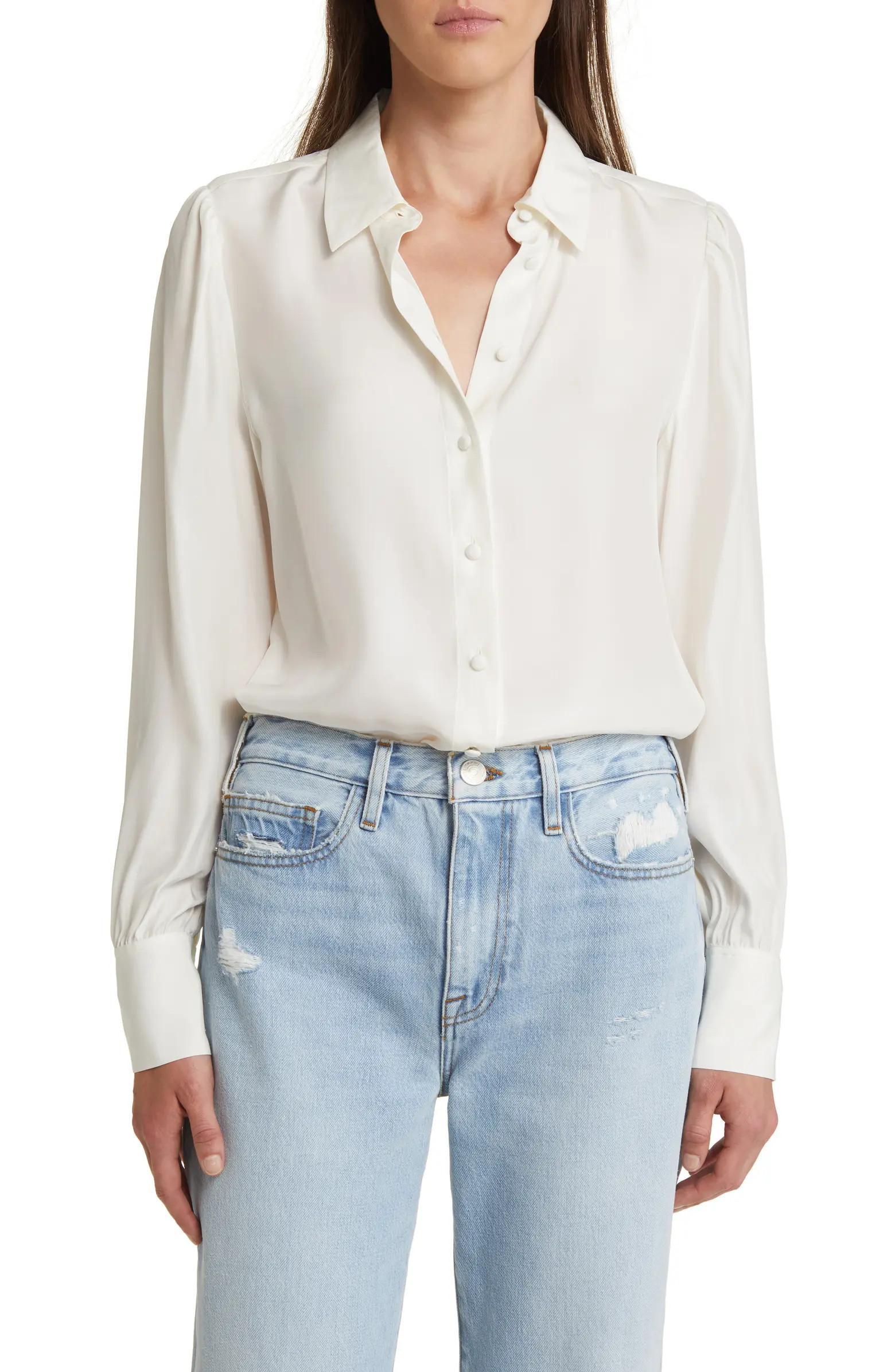 Victorian Silk Shirt | Nordstrom Rack