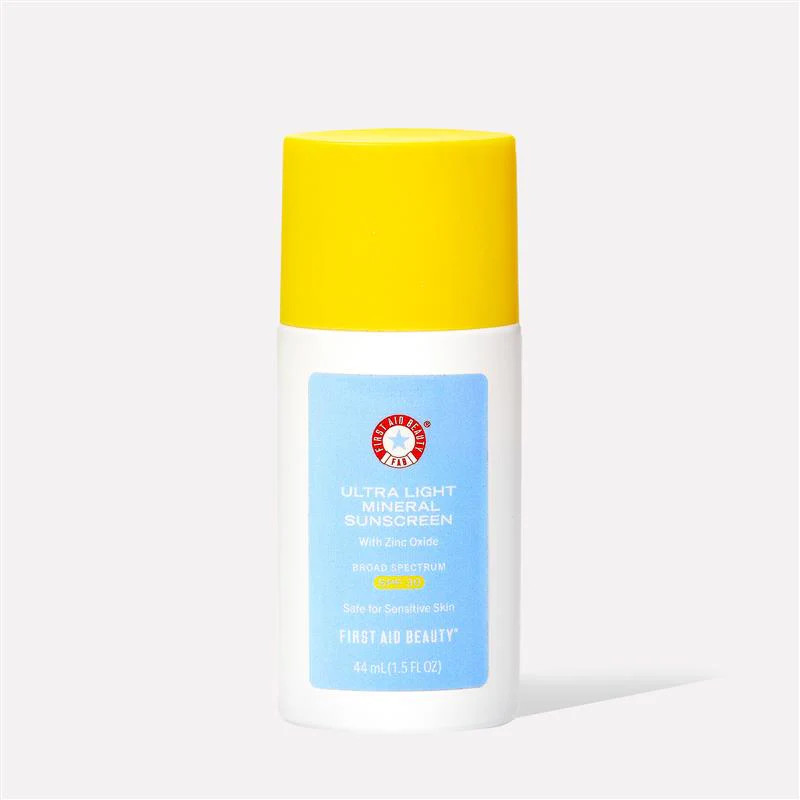 Ultra Light Liquid Mineral Sunscreen with Zinc Oxide SPF 30 | First Aid Beauty