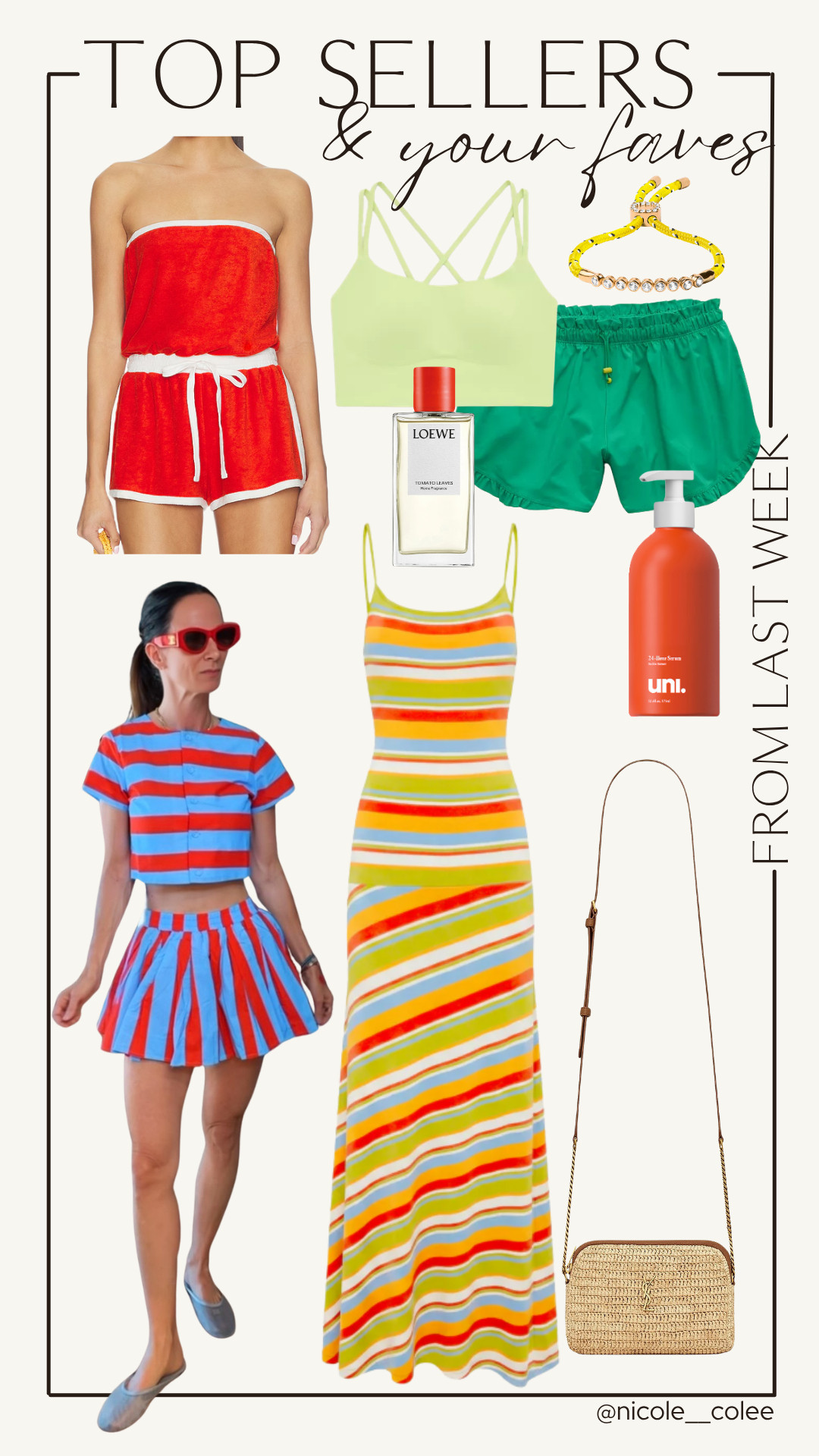 Top sellers this week & clearly you girls know what you’re doing 👏✨

Stripes are having a moment, terry sets are back (and better), raffia everything is a yes, and we’re keeping it cute in active too 💁‍♀️

It’s giving easy, colorful, throw-it-on-and-go—but still elevated. All the good stuff 🤍

Everything you’ve been loving (and buying) is linked on my LTK ✨ 

 #LTKdayinmylife #LTKgrwm #LTKootd