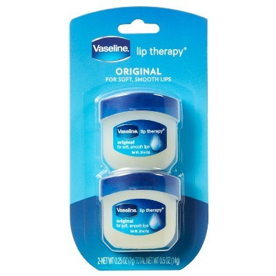Vaseline Lip Therapy Fragrance free Original Twin Pack - 2ct/0.5oz | Target