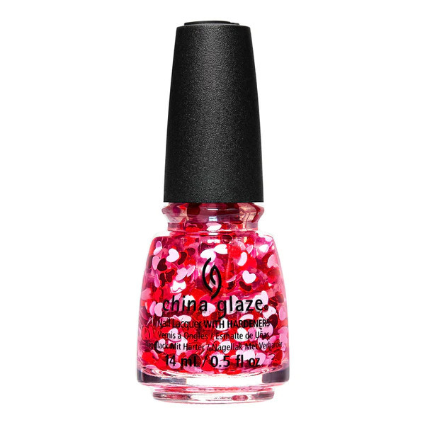 China Glaze - Ruler of All Hearts Glitter Top Coat 0.5 oz - #82960 | Beyond Polish