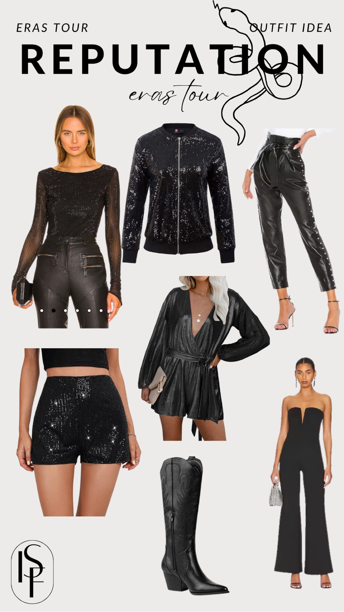 REPUTATION ERAS TOUR OUTFIT IDEA 🖤➰♠️🐍


Reputation, eras tour, concert outfit, concert inspo, black outfit, eras tour reputation outfit ideas

#LTKFind #LTKstyletip #LTKFestival