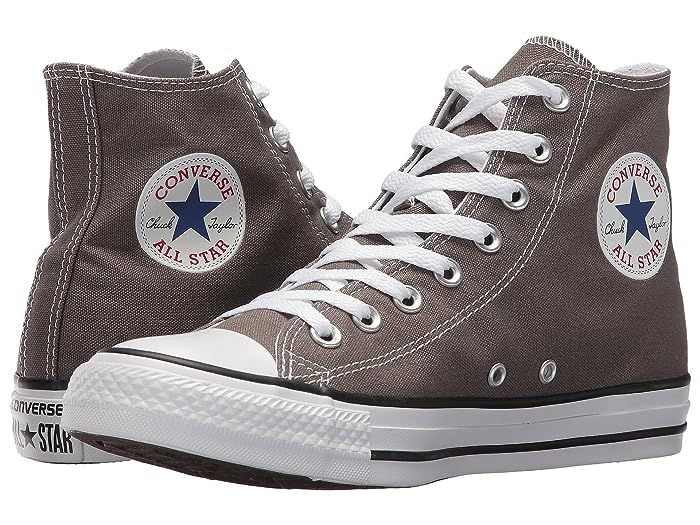 Converse Chuck Taylor(r) All Star(r) Core Hi (Charcoal) Classic Shoes | Zappos