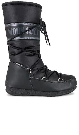 High Nylon Boot in Black | Revolve Clothing (Global)