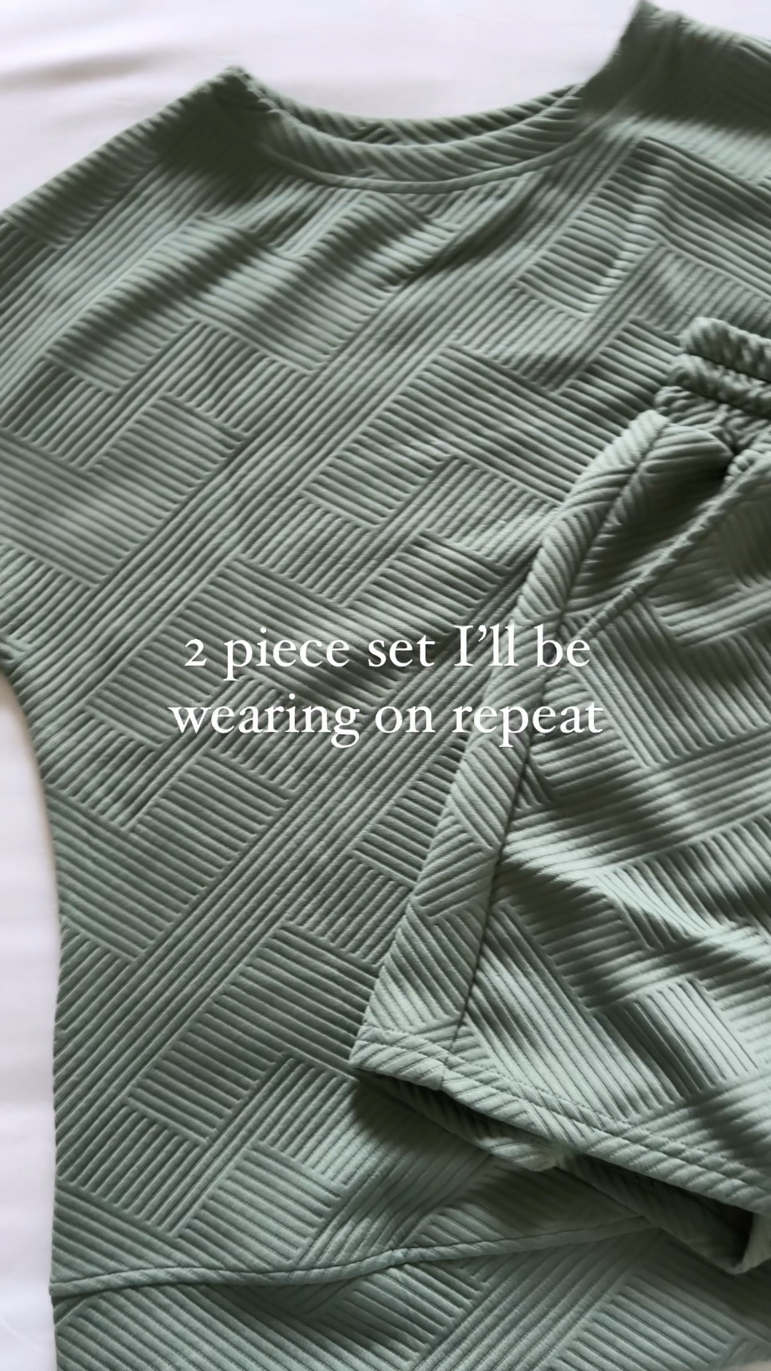 Found the 2 piece set I’ll be wearing on repeat! 🙌🏼 You all know I’m a sucker for a set, but this detail has been on a new level! So comfy and love the quality! 

Follow me for more affordable fashion and Amazon finds! 

Wearing a size small in all! 

#LTKFindsUnder50 #LTKOver40 #LTKStyleTip